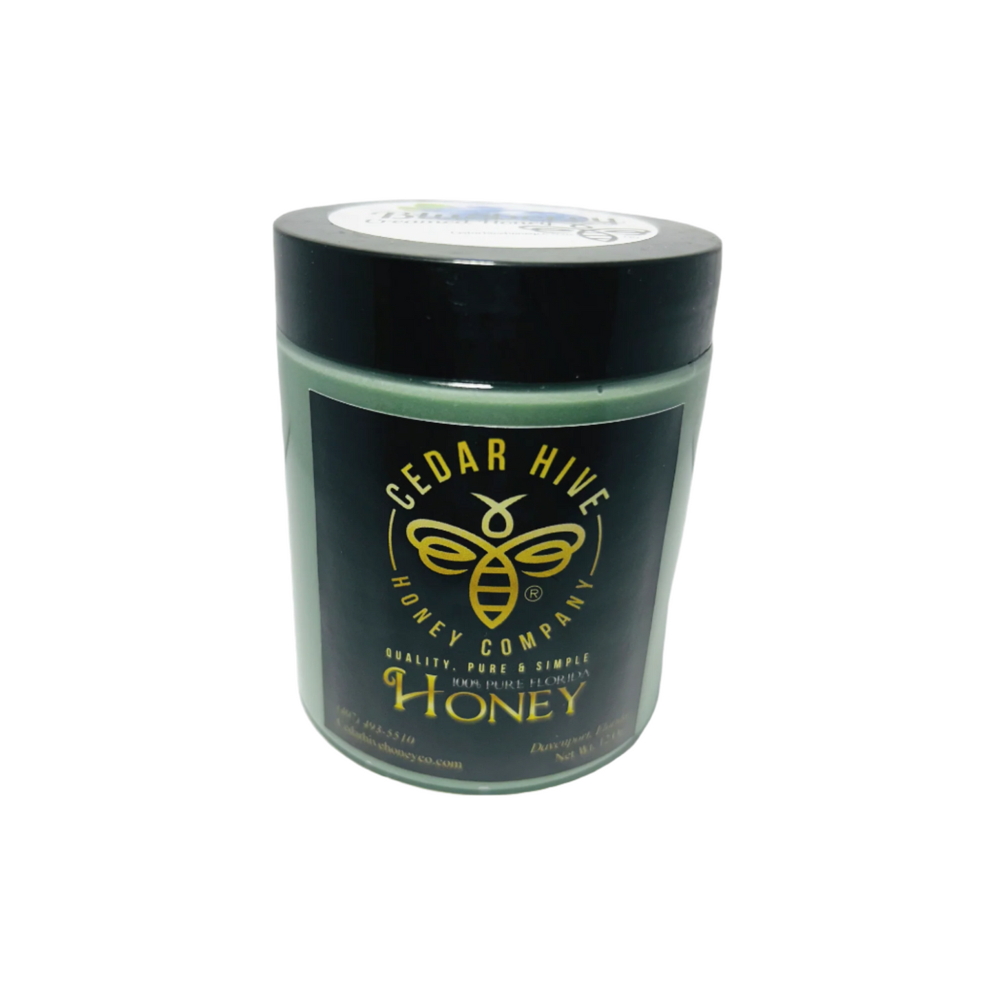 Blueberry Creamed Honey