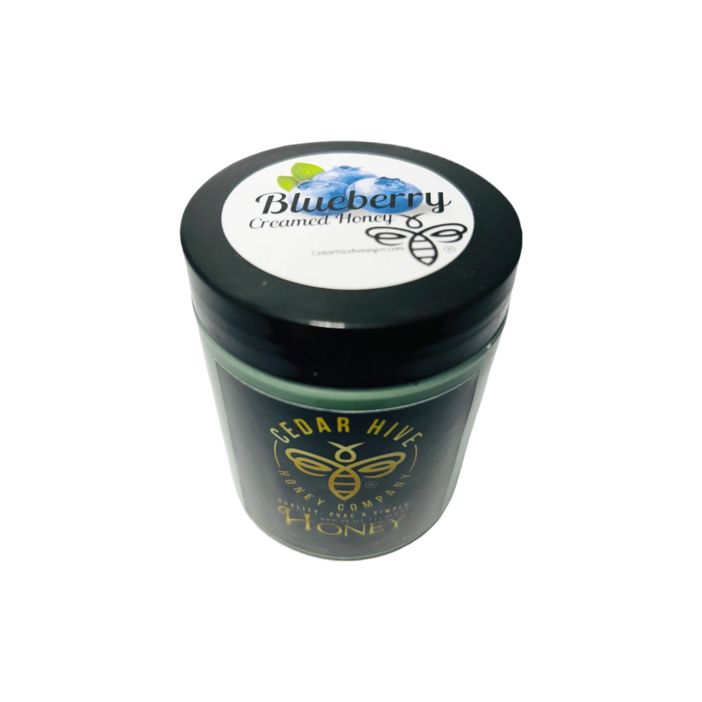 Blueberry Creamed Honey