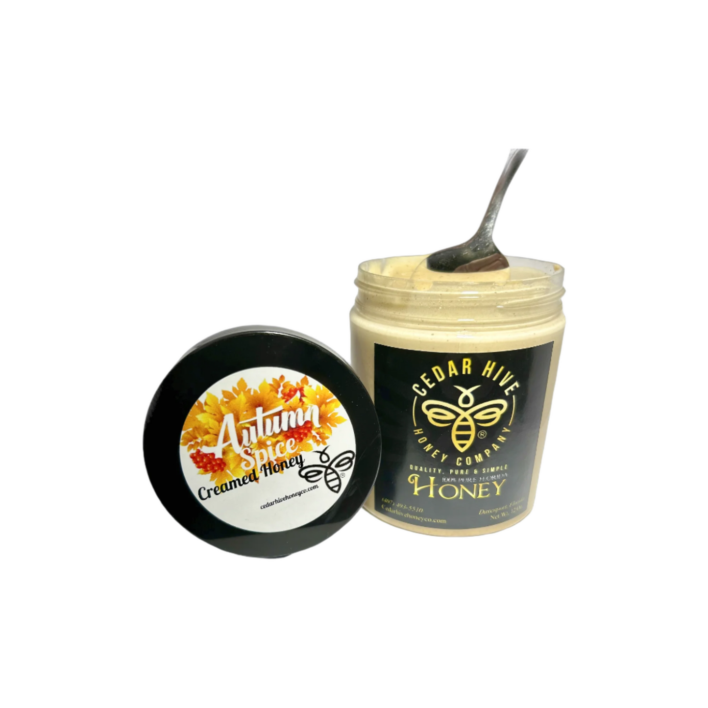 Autumn Spice Creamed Honey