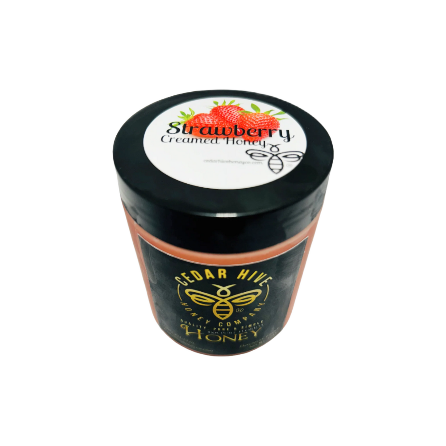 Strawberry Creamed Honey