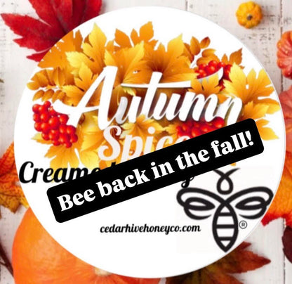 Autumn Spice Creamed Honey