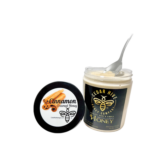 Cinnamon Creamed Honey
