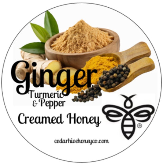 Ginger & Turmeric Creamed Honey