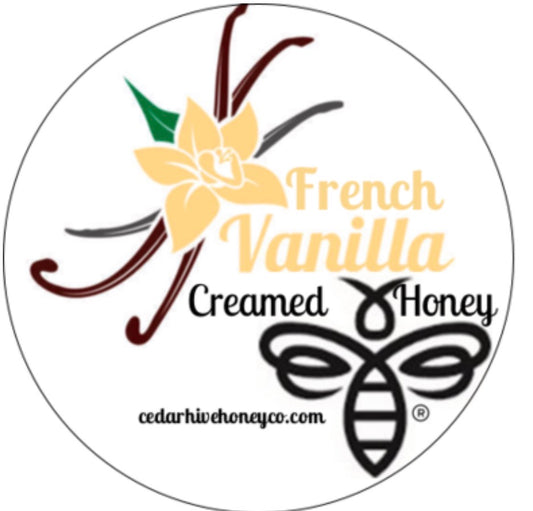 French Vanilla Creamed Honey