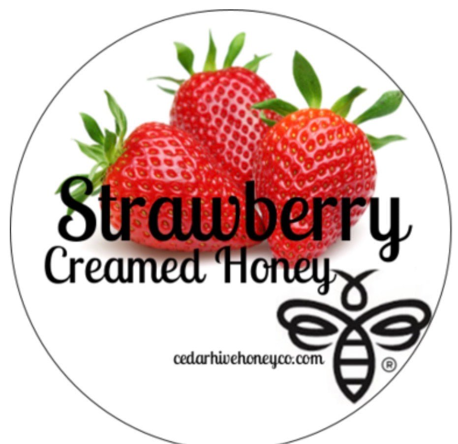 Strawberry Creamed Honey