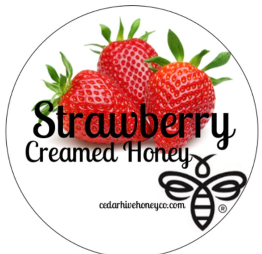 Strawberry Creamed Honey