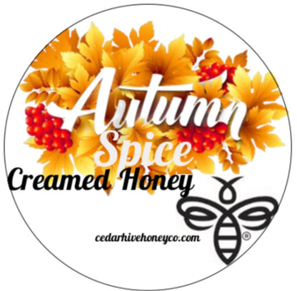 Autumn Spice Creamed Honey